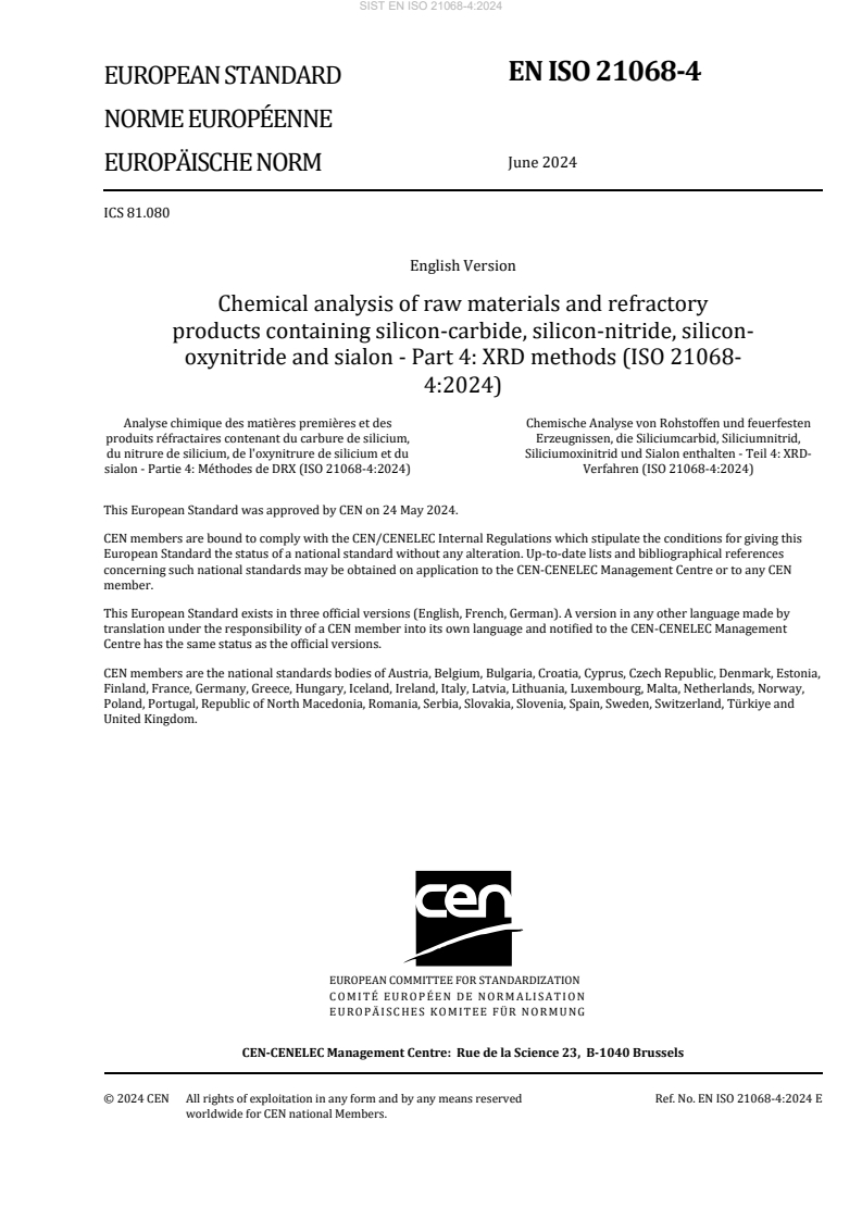 EN ISO 21068-4:2024