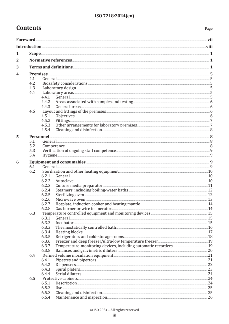 ISO 7218:2024 - Microbiology of the food chain — General requirements and guidance for microbiological examinations
Released:26. 06. 2024