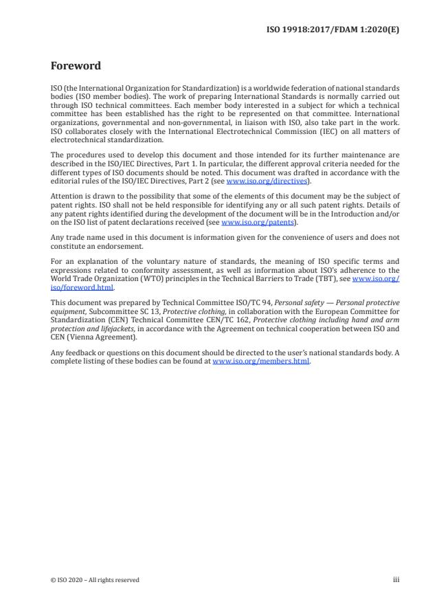 ISO 19918:2017/FDAmd 1:Version 28-nov-2020 - Extraction and chemical analysis