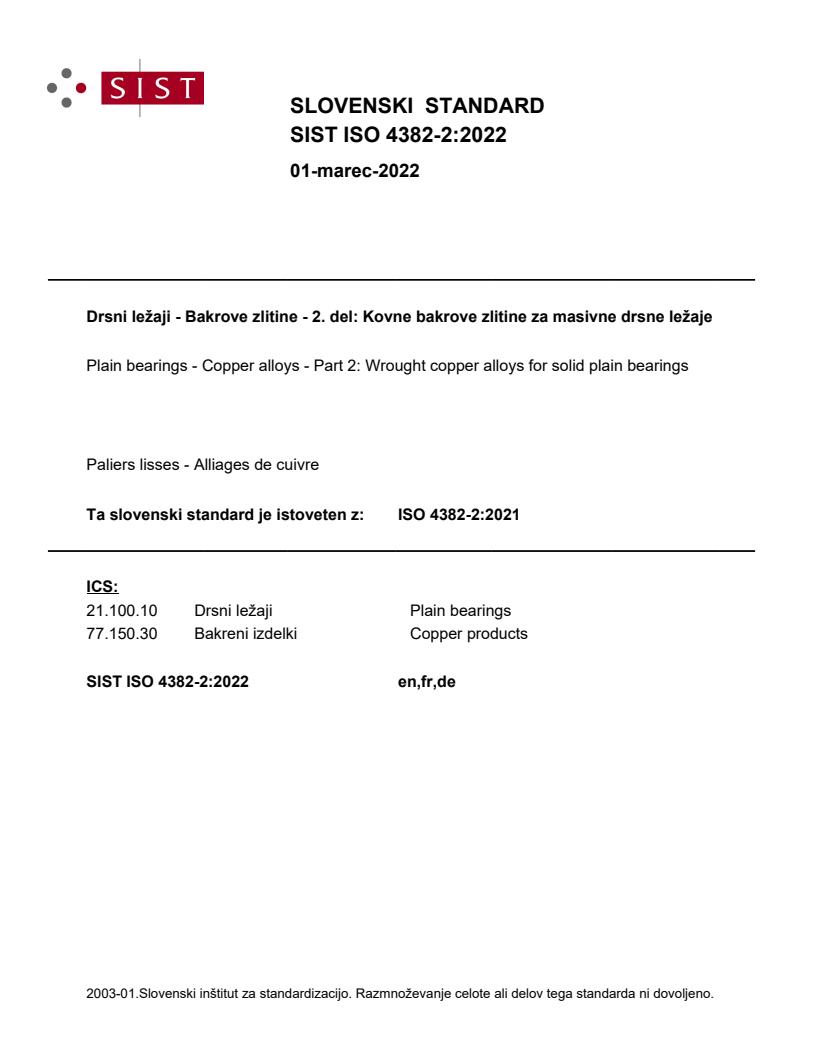 ISO 4382-2:2022 - BARVE