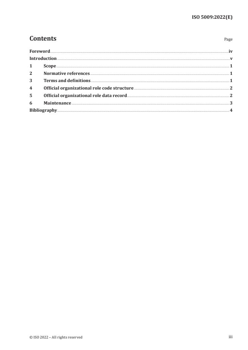 ISO 5009:2022 - Financial services — Official organizational roles — Scheme for official organizational roles
Released:2/8/2022