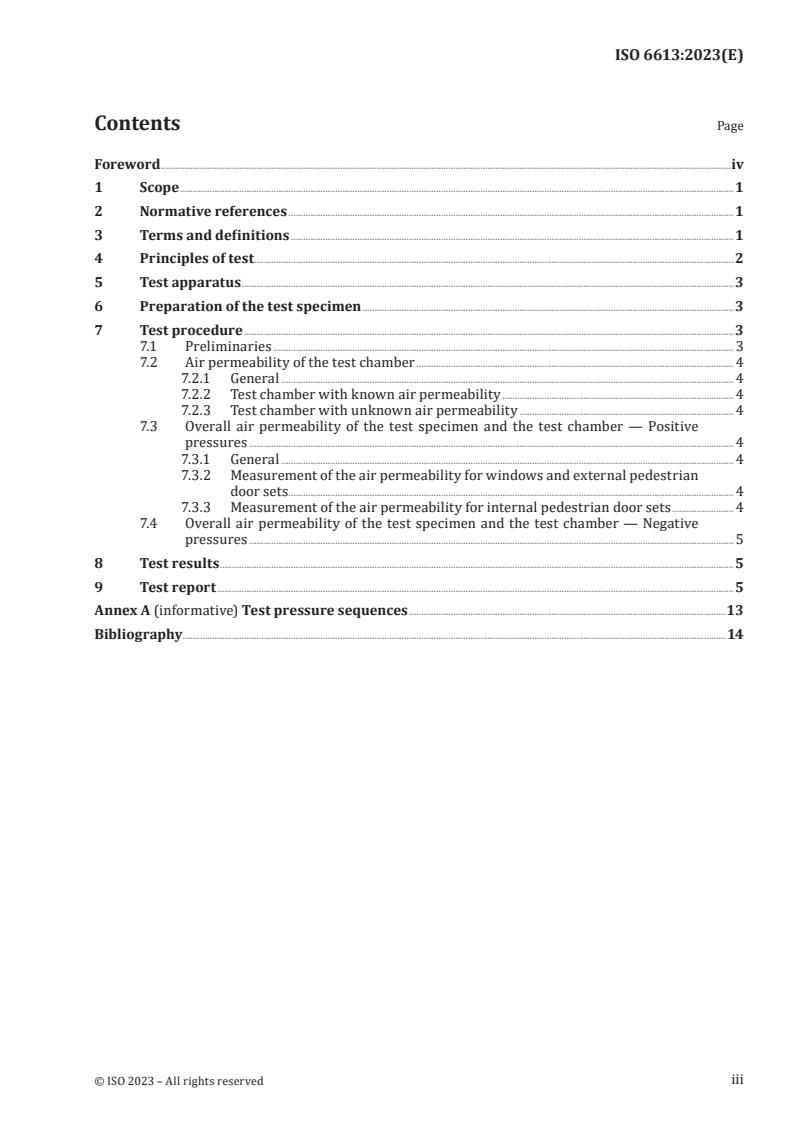 ISO 6613:2023 - Windows and doors — Air permeability — Test method
Released:24. 03. 2023